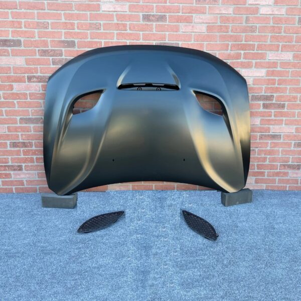 2011-2023 Dodge Durango SRT Hellcat Aluminum Hood - Image 6