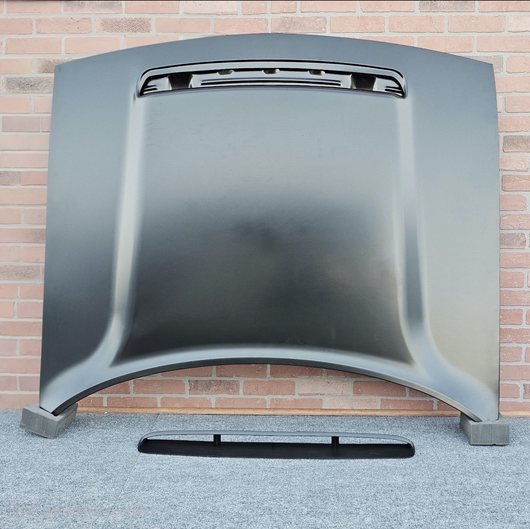 2008-2023 Dodge Challenger / Demon Style Aluminum Hood - Image 4