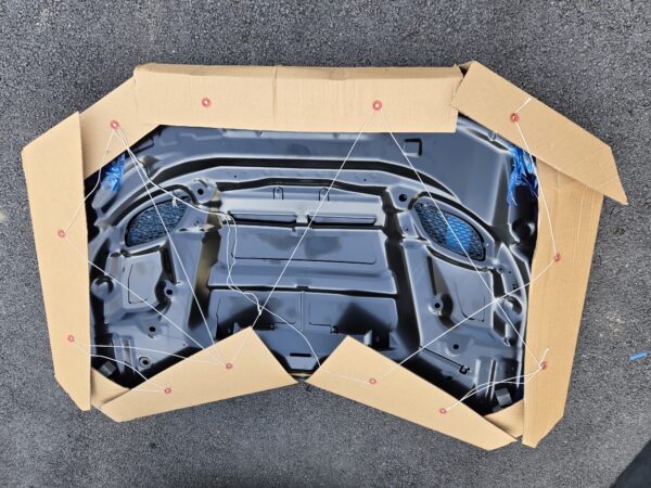 2011-2023 Dodge Durango SRT Hellcat Aluminum Hood - Image 4