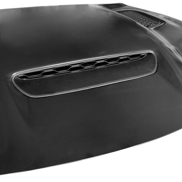 2015-2023 Dodge Charger / SRT Redeye Style Aluminum Hood - Image 3